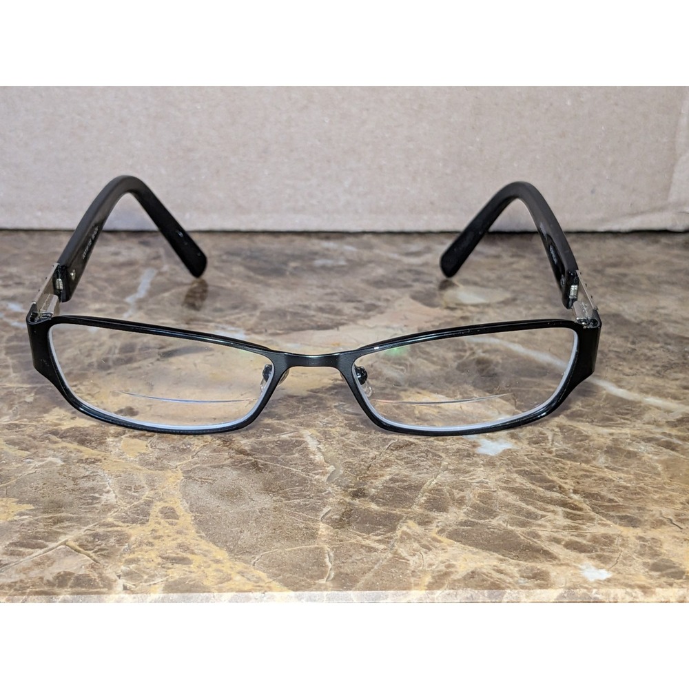 Bulova Eyeglasses, Frames Only, Boracay, 52016-135, Metal/Plastic, Black